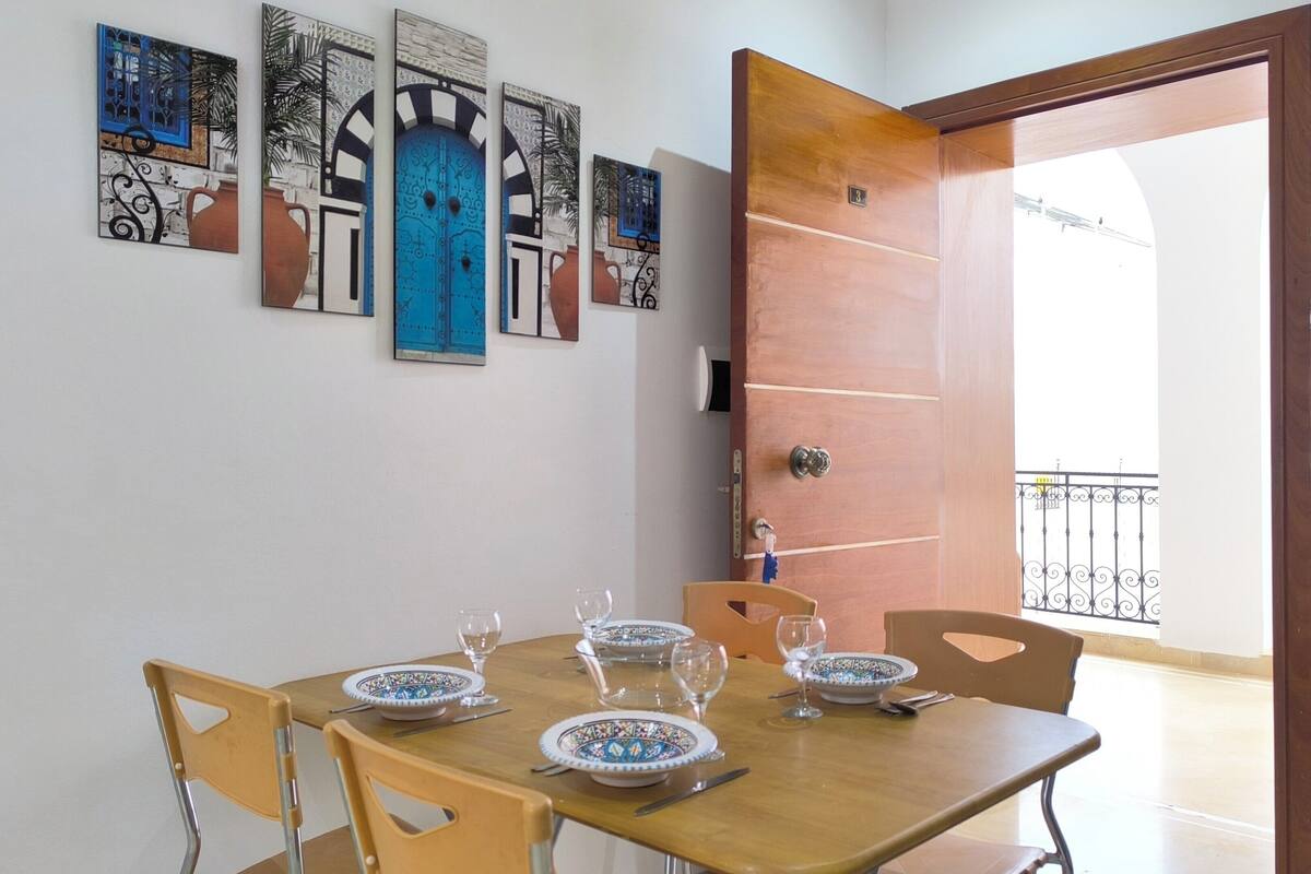 Appartement Méditerranée | 起居区
