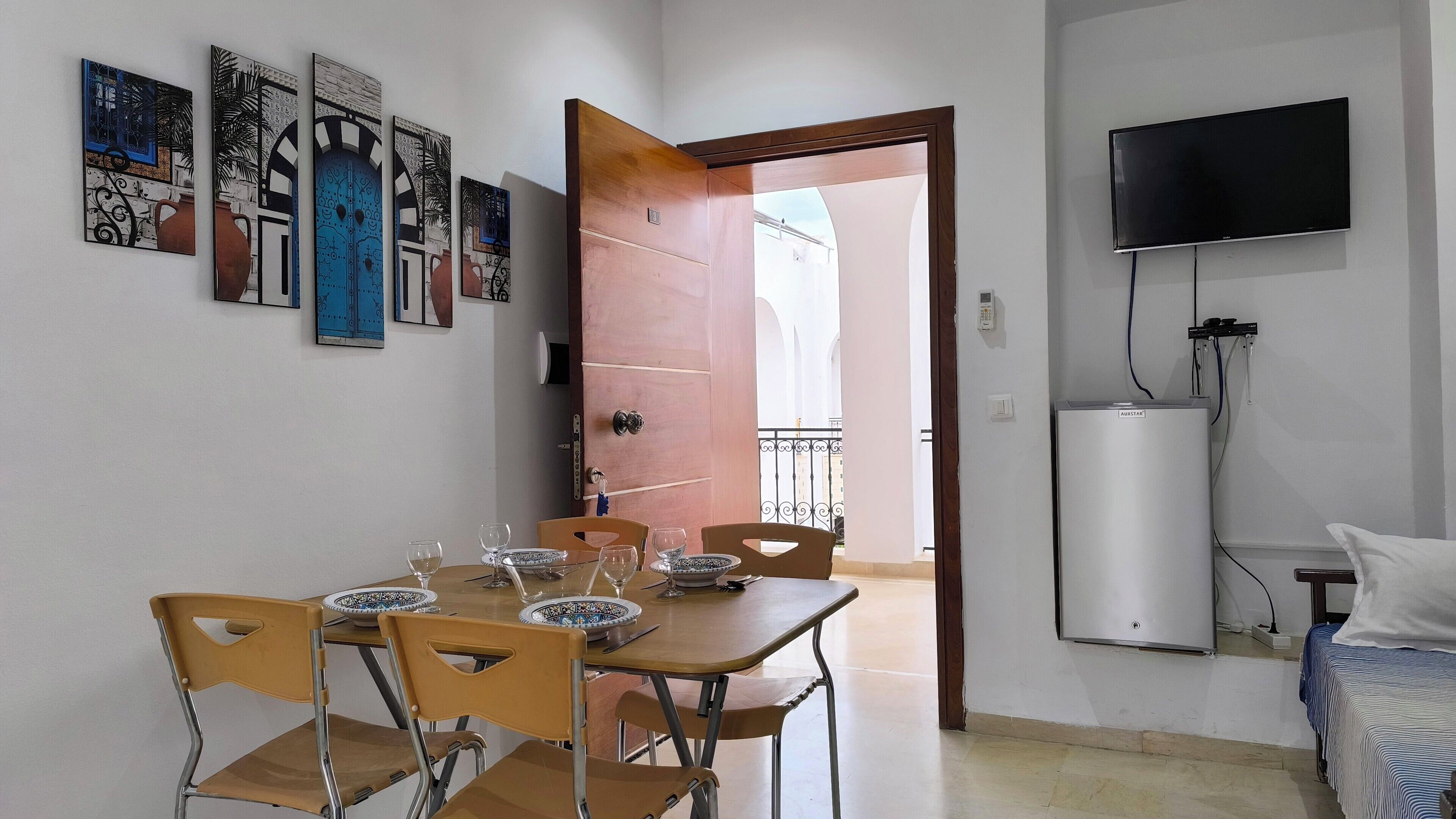 Appartement Méditerranée | Opholdsområde