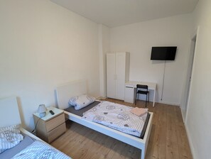 3 habitaciones, wifi gratis y ropa de cama 
