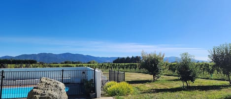 Piscina externa, piscina aquecida