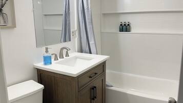 Towels, soap, toilet paper