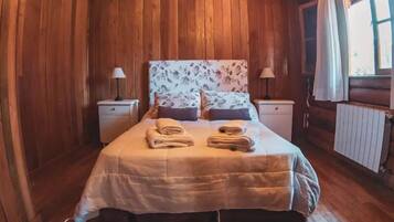 Cabane, 2 chambres, vue montagne | Draps fournis