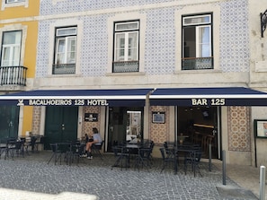 Voorkant van accommodatie
