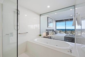 Shower, hair dryer