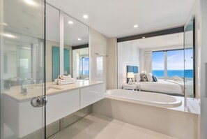 Shower, hair dryer