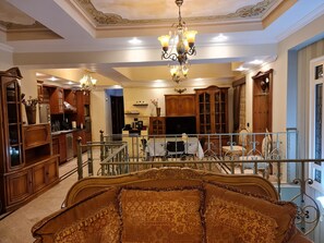 Interior - Luxury 2-bedroom apartment in charming Cairo with AC, WiFi,quit area,2 smart TVs (Cairo Governorate)