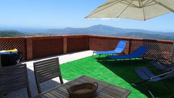 Appartamento, vista montagna | Vista dalla camera