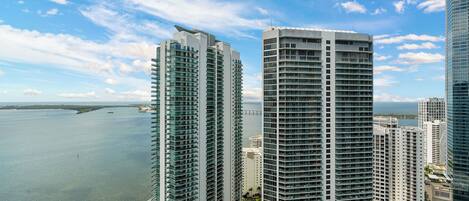 Pemandangan dari properti