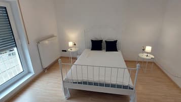 2 Schlafzimmer, Schreibtisch, WLAN, Bettwäsche