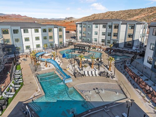 Brand New 2 bed 2 bath ground floor condo, in the Terra resort at Coral Canyon.