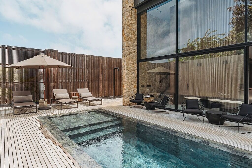 Entrada de la propiedad