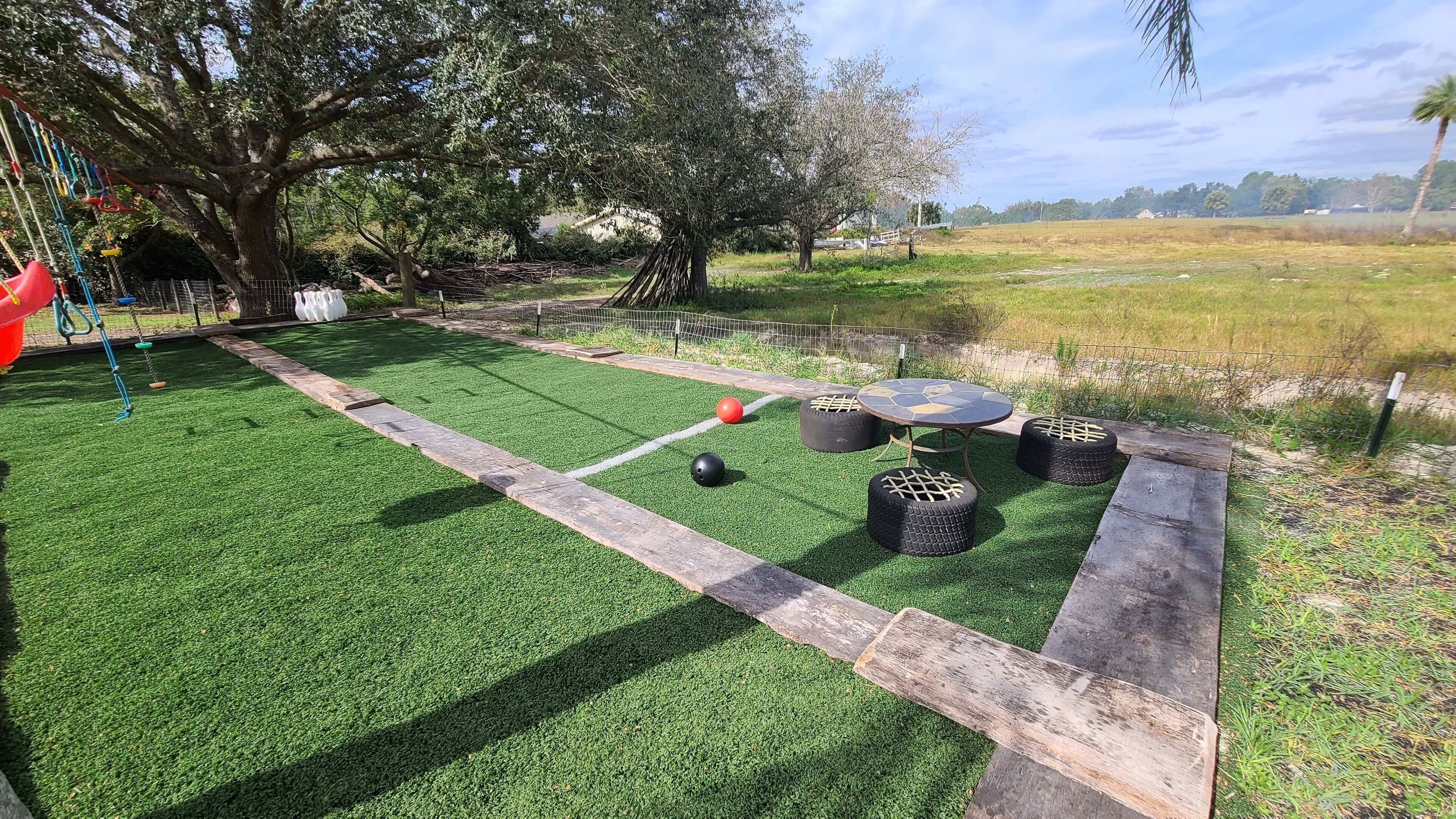 Enceinte de l’hébergement