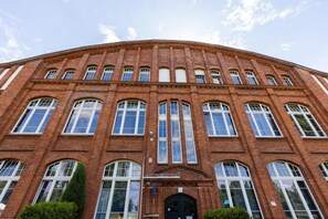 Voorkant van accommodatie