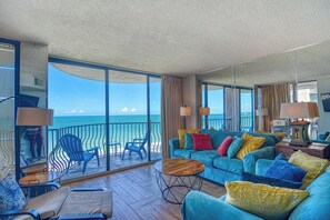 TV, DVD player - Ocean Front, Private Balconies (Myrtle Beach)