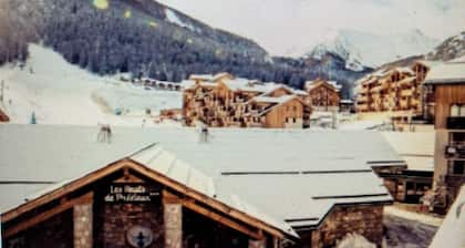 2-room apartment 6 people - Les Orres 1800 - free swimming pool