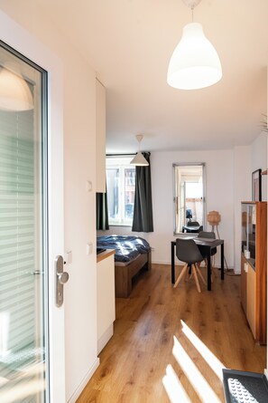 1 bedroom, WiFi, bed sheets - Apartment with terrace in Dresden Neustadt - your stylish temporary home (Dresden)