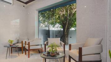 Sitzecke in der Lobby