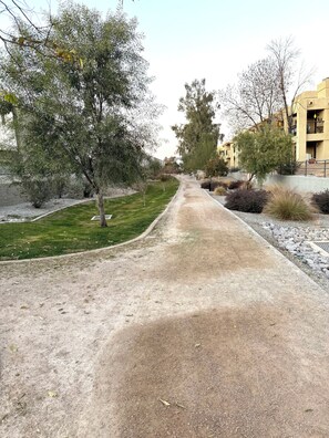 Stroll through beautifully landscaped gardens, surrounded by lush vegetation and tranquil surroundings.