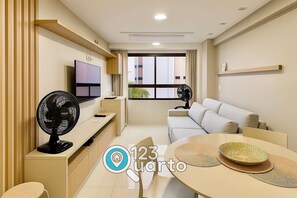 Apartment | Interior - Gold Flat Cabo Branco by 123Quarto Hospedagem (João Pessoa)