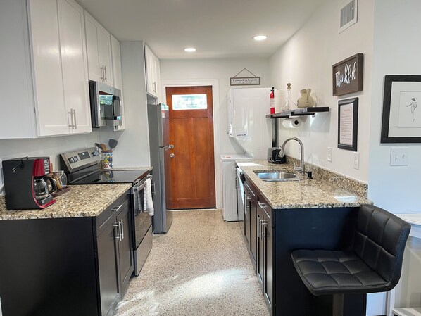 Fridge, microwave, oven, stovetop - Beautiful and Very Clean Remodel! Close to FSU, Down Town Area and Restaurants (Tallahassee)