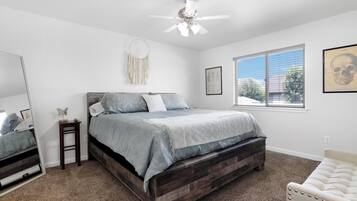 4 多间卧室、WiFi、床单