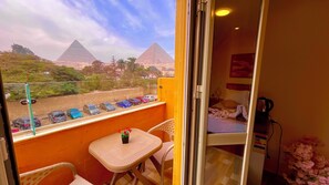 Dobbeltrom – superior, 1 queensize-seng, fjellutsikt | Utsikt fra balkong