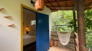 Superior Suite, 1 Double Bed, Balcony, Garden View | 1 bedroom, blackout curtains, free WiFi, bed sheets - Vila Coco Dendê (Maraú)