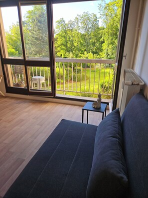 Living area - Park view, relax and unwind! Near Paris center and Disneyland (Fontenay-sous-Bois)