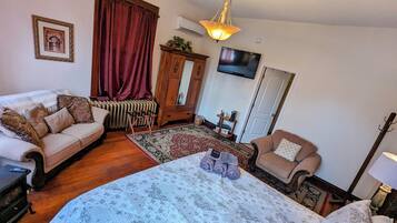 Deluxe suite, privébadkamer | Gratis wifi