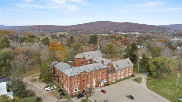 Façade de l’hébergement