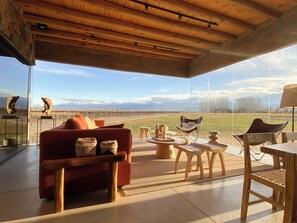 Living area - Finca Boutique Un Buen Año (Eugenio Bustos)