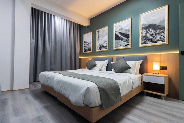 Apartamento, 2 quartos, sacada | 2 quartos