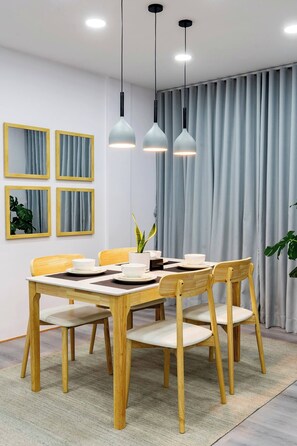Apartment, 2 Bedrooms, Balcony | Dining room - Modern 2 Bedroom Apartment in Putalisadak, Kathmandu (Kathmandu)
