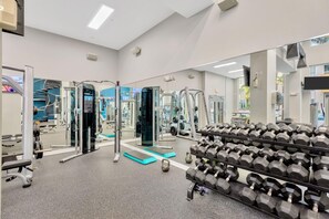 Fitness facility - Upscale Apartment In downtown Tampa (Tampa)