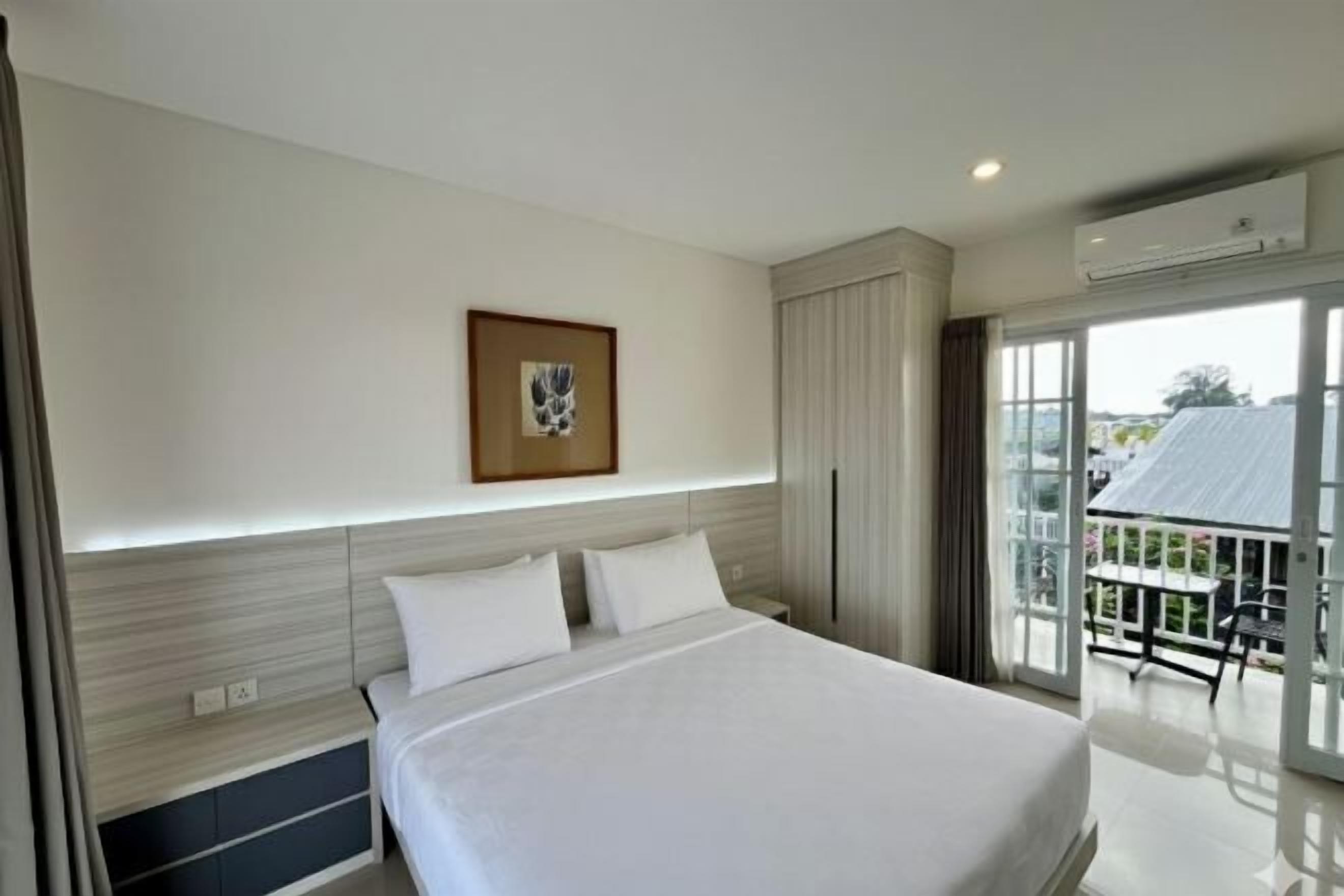 高級寢具、迷你吧、遮光布/窗簾、免費無線上網