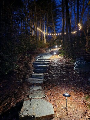 Property grounds - Enchanting Mountain Cabins with Private Hot Tub & Fireplace (Glenville)