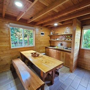 Dining - Los Alerces Cabin (Licanray)