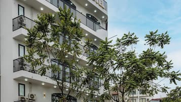 Fassade der Unterkunft