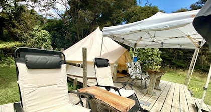 Coro Camping
Glamping in nature. Totally private with own bush clad river pool