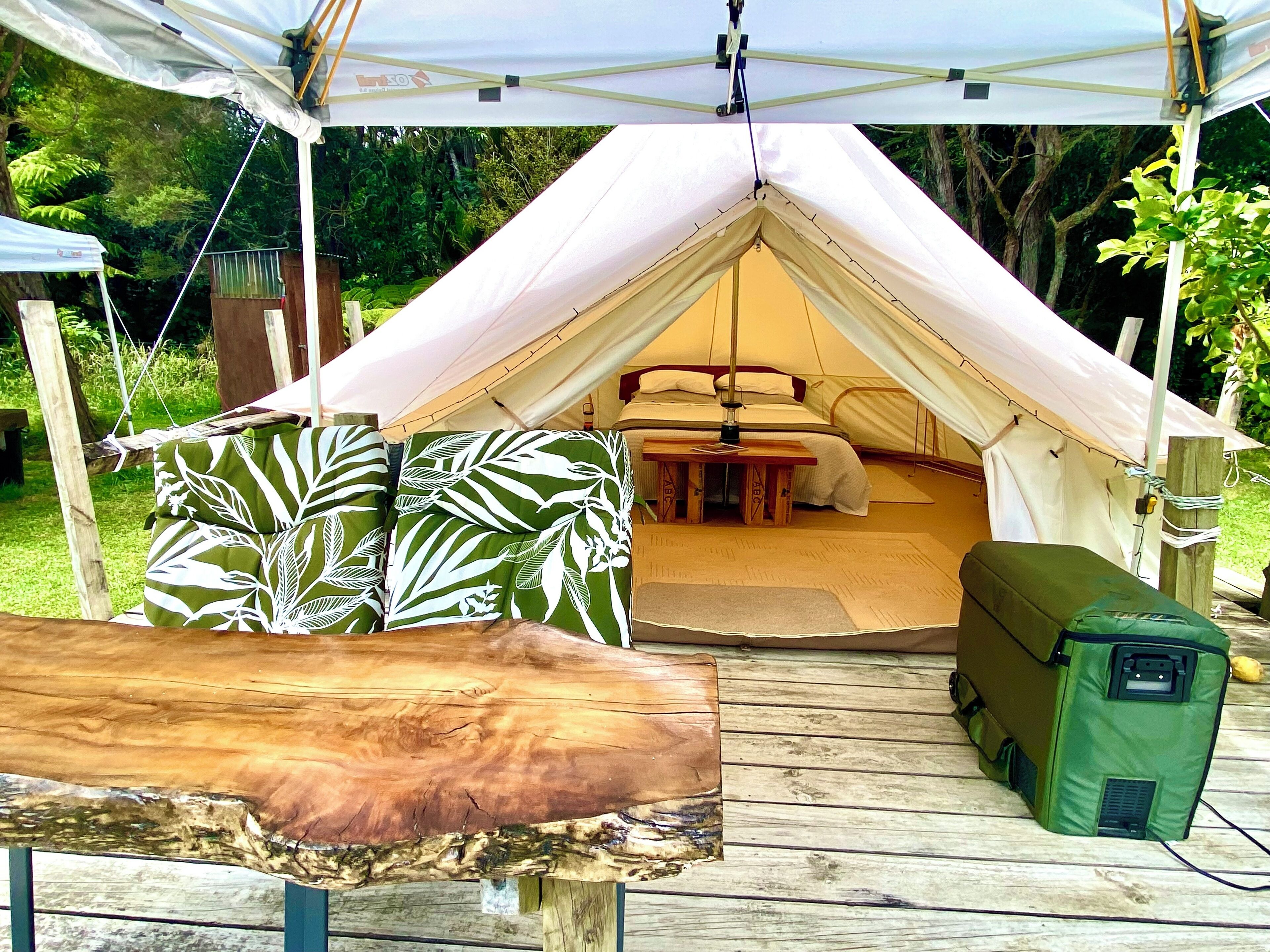 Overnattingsstedets uteområder