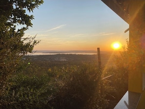 Vue depuis l’hébergement
