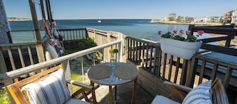 Downtown Rockport Stay with Private Ocean Deck