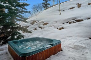 Baignoire à remous extérieure