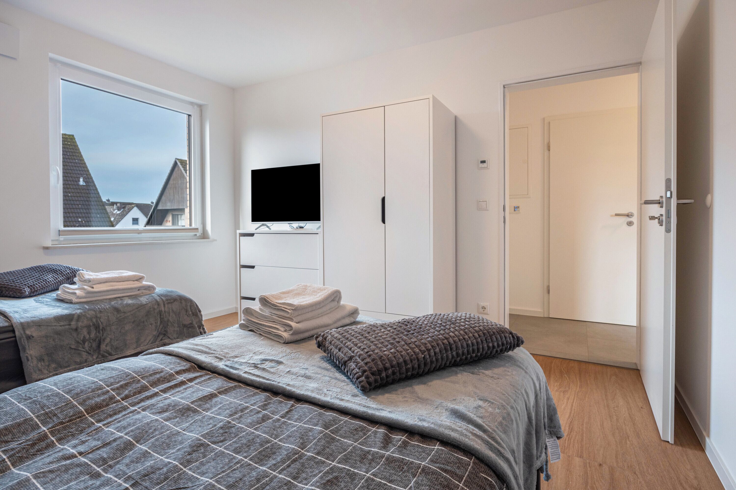 2 多间卧室、熨斗/熨衣板、免费 WiFi、床单