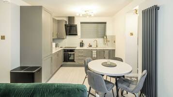 Microwave, oven, stovetop, toaster