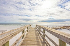 Beach nearby - Seascape -"Toes in the Sand" (Orange Beach)