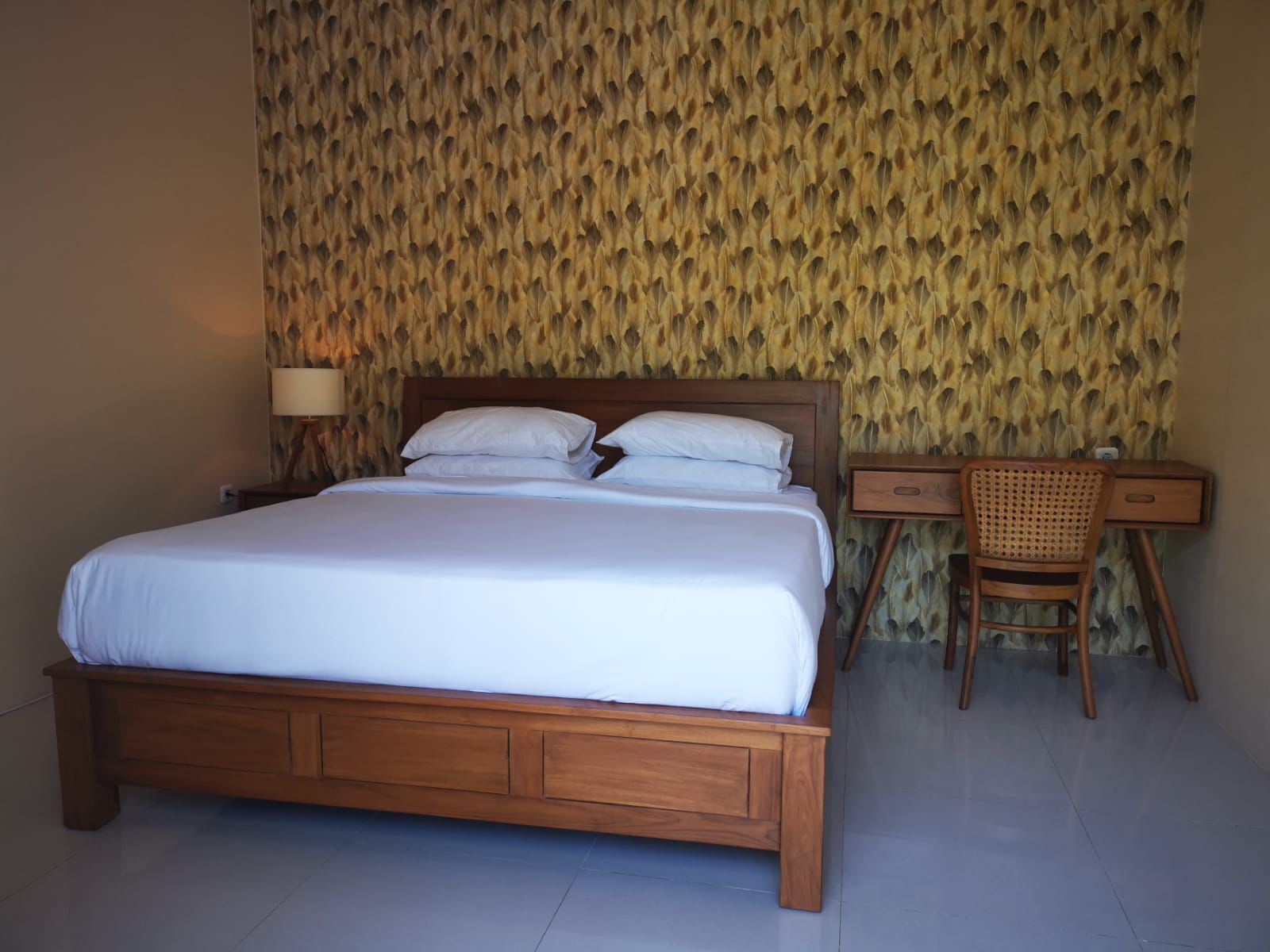 Habitación estándar con 1 cama matrimonial o 2 individuales, vista al parque