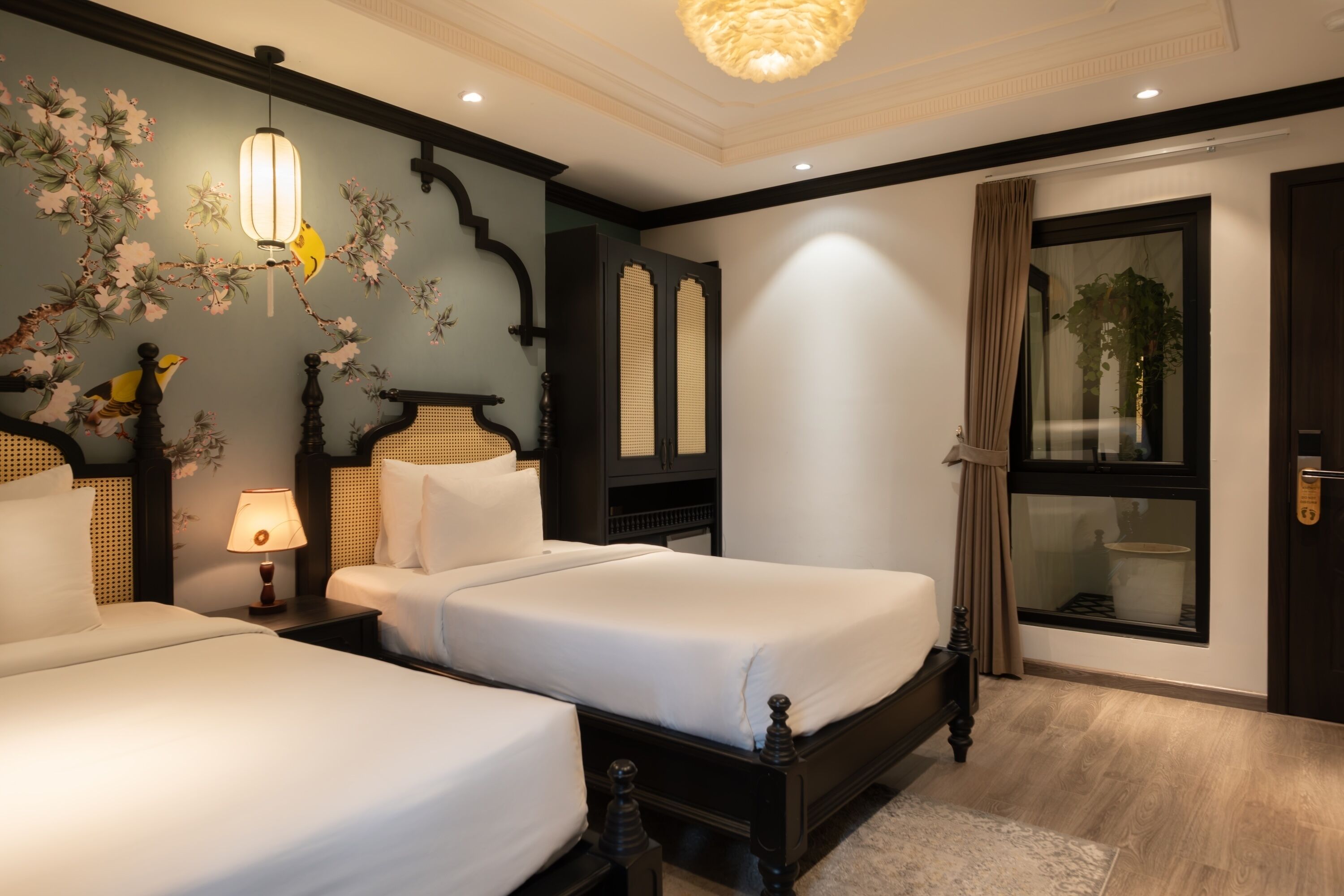 Superior Twin kamer | Luxe beddengoed, een minibar, verduisterende gordijnen