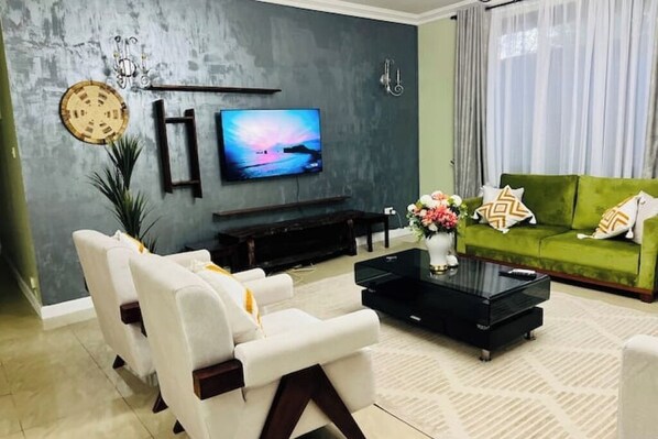 Living area - Home of peace and love
(Dar es Salaam)