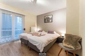 2 soveværelser, skrivebord, strygejern/strygebræt, Wi-Fi